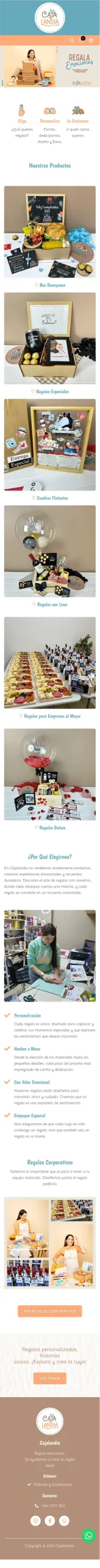 marudev portafolio tienda ecommerce cajalandia mobile 2 scaled